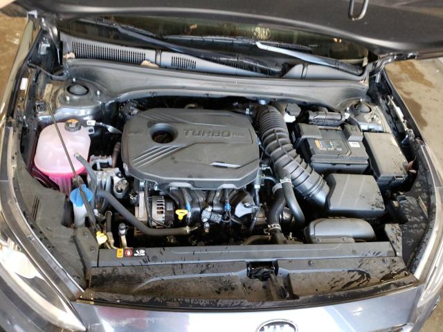 3KPF44AC0ME411992 - 2021 KIA FORTE GT GRAY photo 7