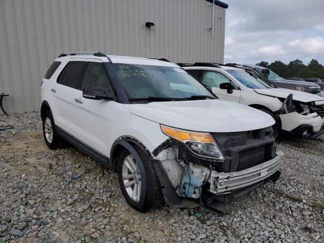 1FM5K7D88DGB31758 - 2013 FORD EXPLORER X WHITE photo 1