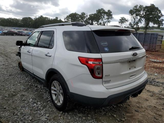 1FM5K7D88DGB31758 - 2013 FORD EXPLORER X WHITE photo 3