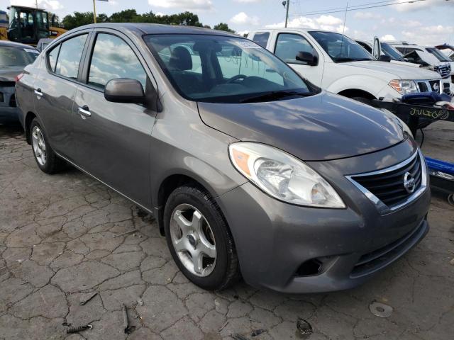 3N1CN7AP2CL887100 - 2012 NISSAN VERSA S CHARCOAL photo 1