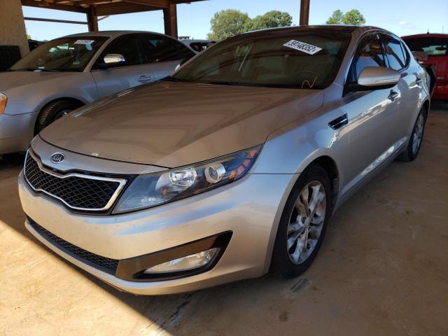 5XXGN4A62CG060892 - 2012 KIA OPTIMA EX SILVER photo 2