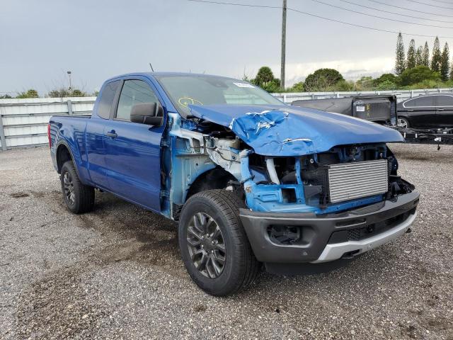 1FTER1EH4KLA53463 - 2019 FORD RANGER XL BLUE photo 1