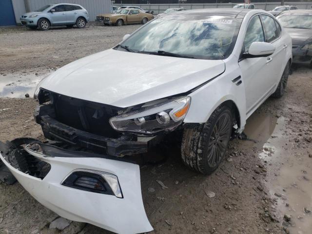 KNALN4D70G5207107 - 2016 KIA CADENZA LU WHITE photo 2