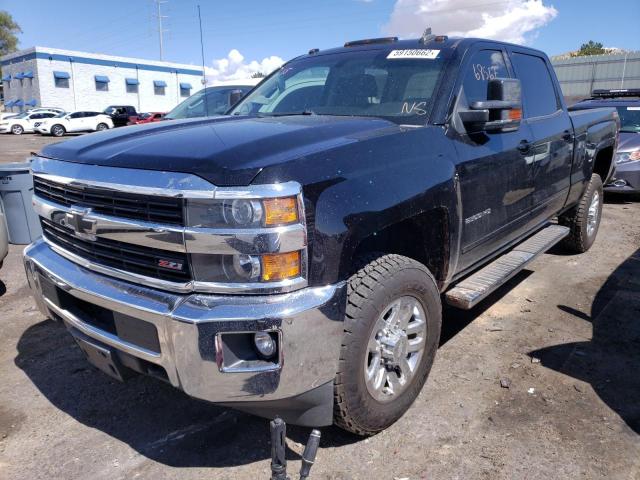 1GC1KVEG6GF113329 - 2016 CHEVROLET SILVERADO BLACK photo 2