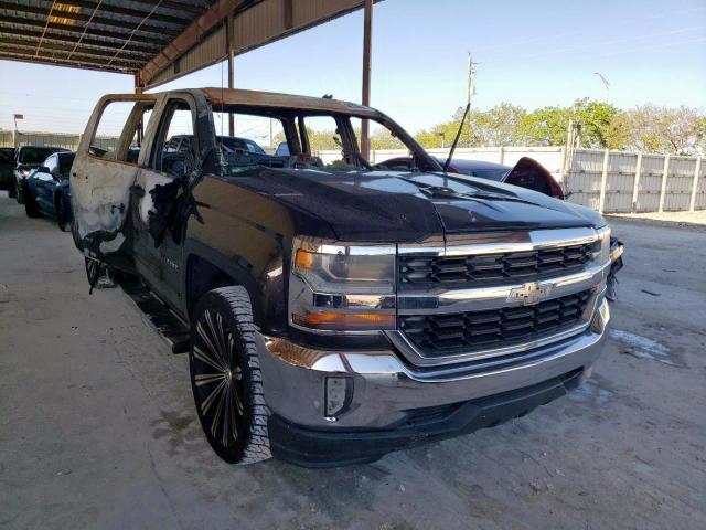 3GCPCRECXGG118267 - 2016 CHEVROLET SILVERADO BLACK photo 1