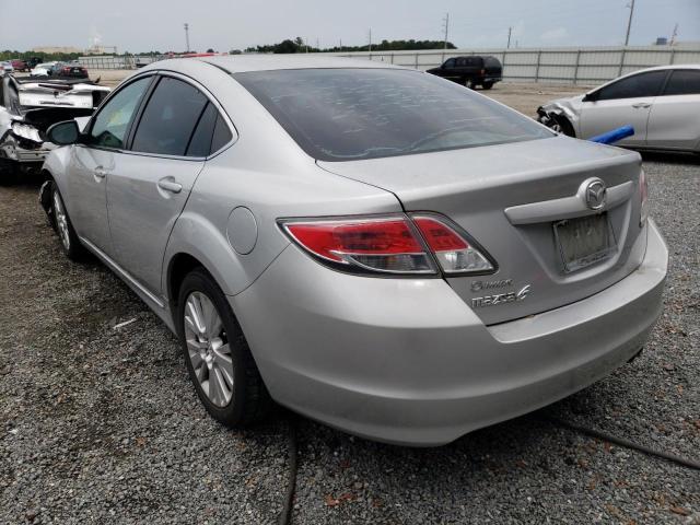 1YVHZ8CH6A5M46225 - 2010 MAZDA 6 I SILVER photo 3