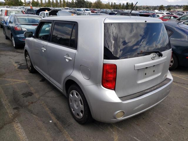 JTLKE50E881056846 - 2008 TOYOTA SCION XB SILVER photo 3