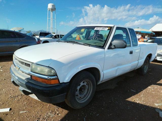 1GCCS19H638182623 - 2003 CHEVROLET S TRUCK S1 WHITE photo 2