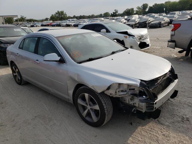 1G1ZC5EU4CF281687 - 2012 CHEVROLET MALIBU 1LT فضي صورة 1