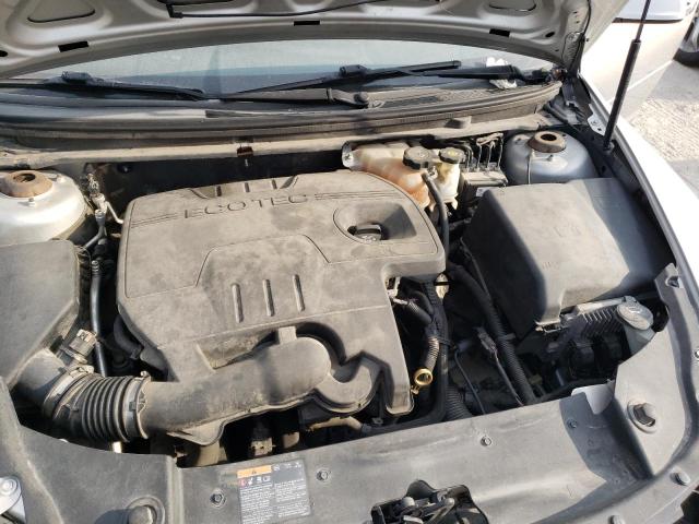 1G1ZC5EU4CF281687 - 2012 CHEVROLET MALIBU 1LT فضي صورة 7