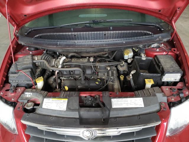 2A4GP54L07R210068 - 2007 CHRYSLER TOWN & COU RED photo 7