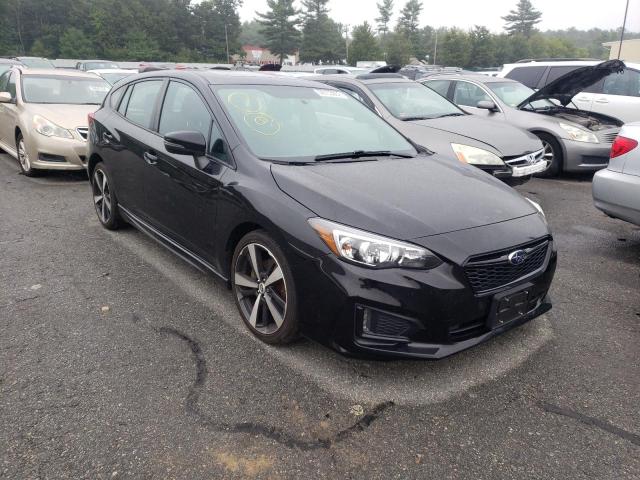 4S3GTAL62J1733044 - 2018 SUBARU IMPREZA SP BLACK photo 1