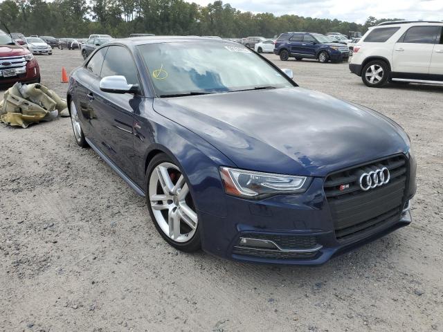 WAUVGAFR9EA015107 - 2014 AUDI S5 PRESTIG BLUE photo 1