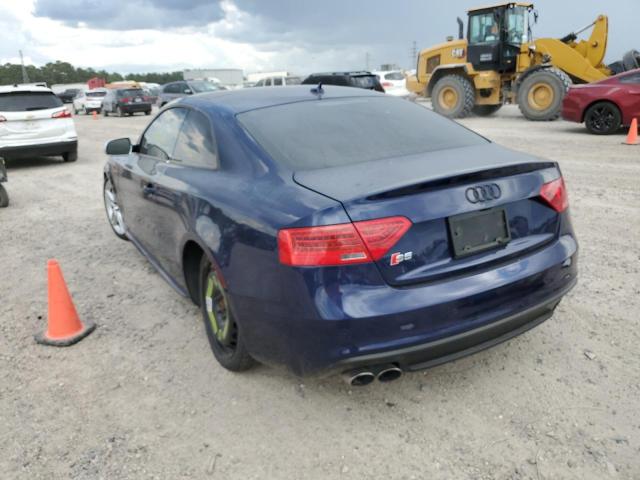 WAUVGAFR9EA015107 - 2014 AUDI S5 PRESTIG BLUE photo 3