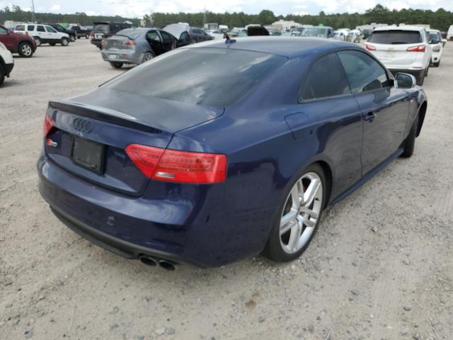 WAUVGAFR9EA015107 - 2014 AUDI S5 PRESTIG BLUE photo 4
