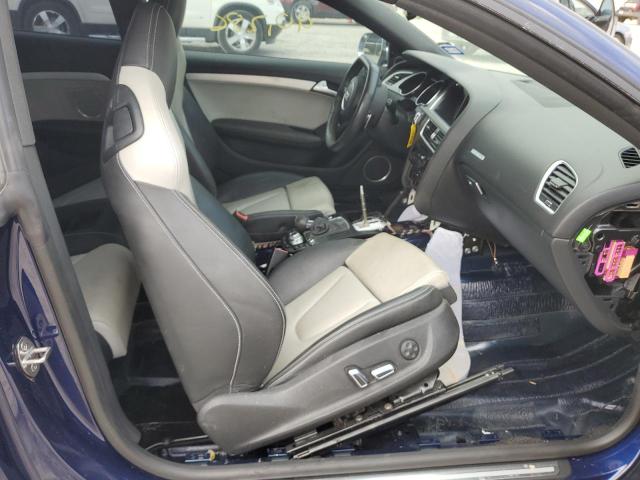 WAUVGAFR9EA015107 - 2014 AUDI S5 PRESTIG BLUE photo 5