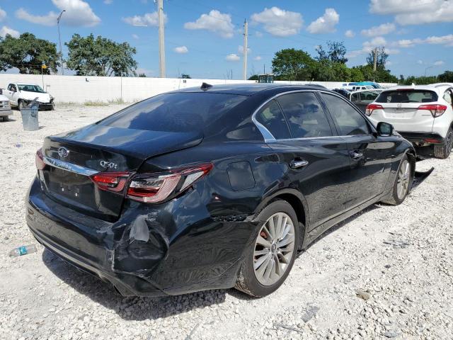 JN1EV7AR4KM553164 - 2019 INFINITI Q50 LUXE BLACK photo 4