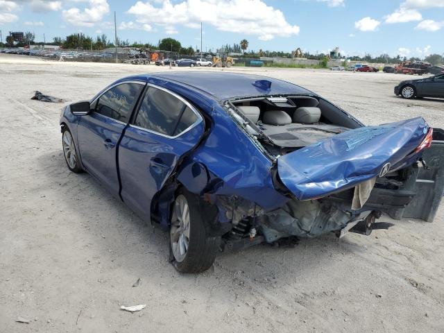 19UDE2F38GA025881 - 2016 ACURA ILX BASE W Blau Foto 3
