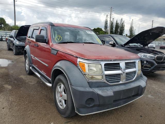 1D8GT28K08W233555 - 2008 DODGE NITRO SXT RED photo 1