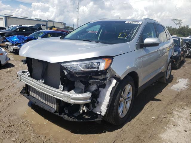 2FMPK3J95KBB49931 - 2019 FORD EDGE SEL 银色 照片 2