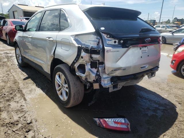 2FMPK3J95KBB49931 - 2019 FORD EDGE SEL 银色 照片 3