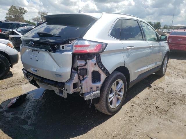 2FMPK3J95KBB49931 - 2019 FORD EDGE SEL 银色 照片 4
