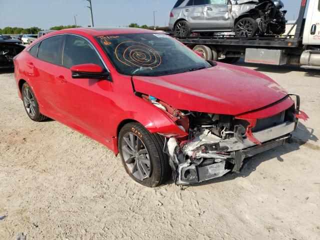 2HGFC1F79KH650201 - 2019 HONDA CIVIC EXL Qırmızı foto 1
