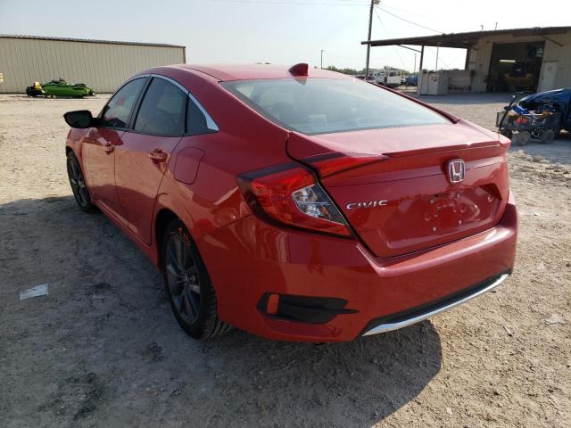 2HGFC1F79KH650201 - 2019 HONDA CIVIC EXL Qırmızı foto 3