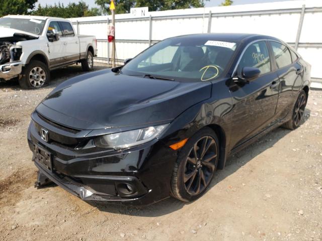 2HGFC2F84KH518445 - 2019 HONDA CIVIC SPOR 黑色 照片 2