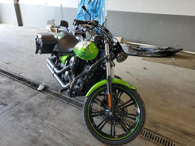 JKAVN2C14EA057143 - 2014 KAWASAKI VN900 C GREEN photo 1