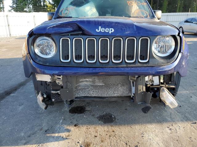 ZACCJBAB1JPJ42873 - 2018 JEEP RENEGADE S BLUE photo 9