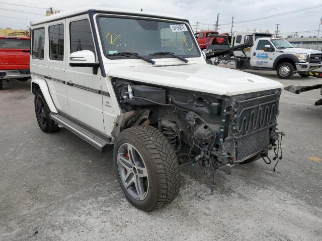 WDCYC7DF8FX234270 - 2015 MERCEDES-BENZ G 63 AMG WHITE photo 1