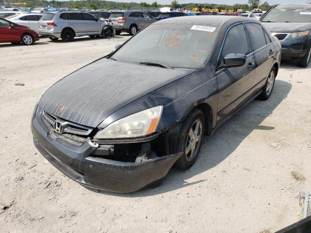 1HGCM564X5A129326 - 2005 HONDA ACCORD LX GRAY photo 2