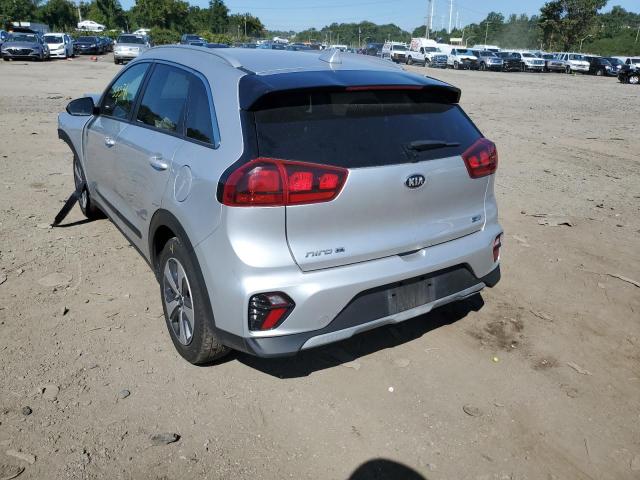 KNDCB3LC7L5397406 - 2020 KIA NIRO LX SILVER photo 3