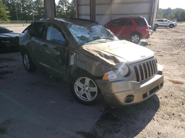 1J8FT47W07D118919 - 2007 JEEP COMPASS BEIGE photo 1