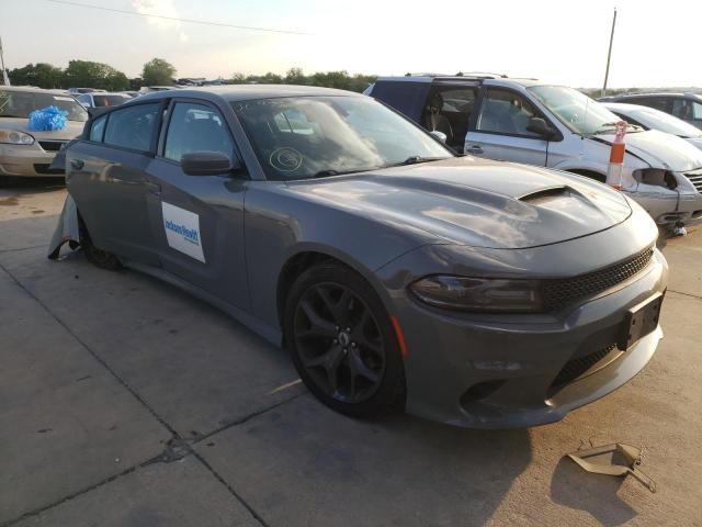 2C3CDXHG5KH630420 - 2019 DODGE CHARGER GT GRAY photo 1