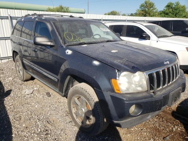 1J8HS58M87C652822 - 2007 JEEP GRAND CHER GRAY photo 1