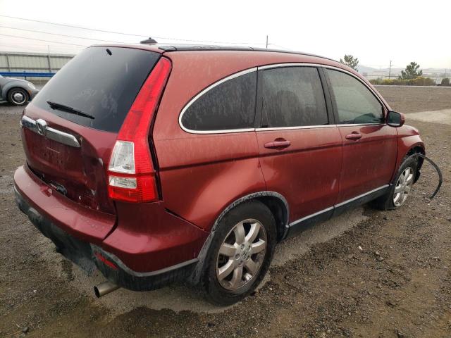 JHLRE48717C056896 - 2007 HONDA CR-V EXL RED photo 4