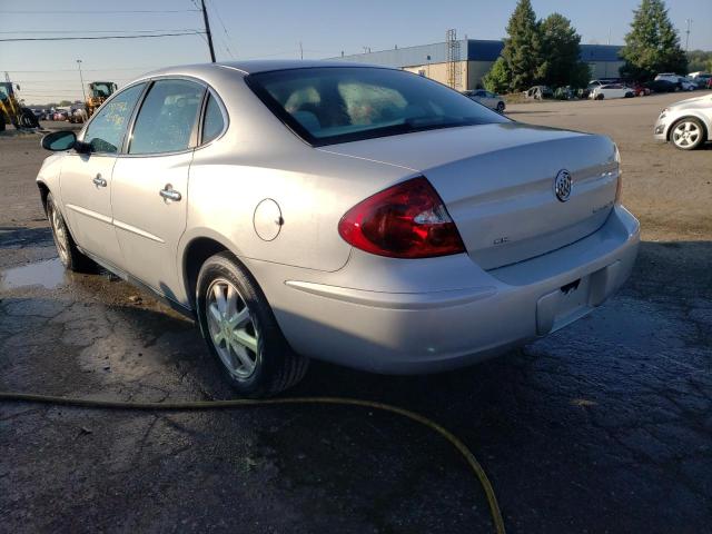 2G4WC532751192679 - 2005 BUICK LACROSSE C SILVER photo 3