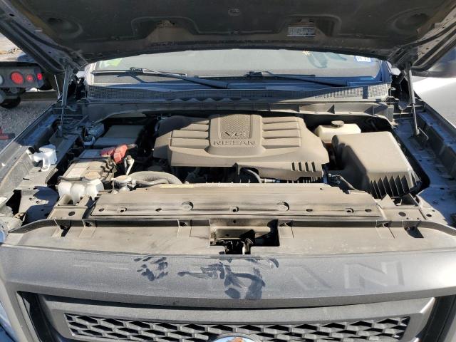 1N6AA1EE1MN525067 - 2021 NISSAN TITAN S GRAY photo 7