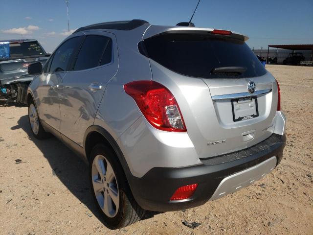 KL4CJASB4GB592431 - 2016 BUICK ENCORE GRAY photo 3