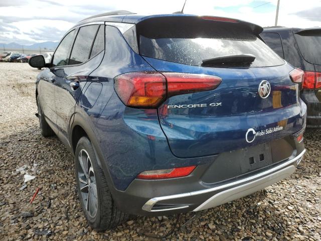 KL4MMFSL5LB107998 - 2020 BUICK ENCORE GX BLUE photo 3