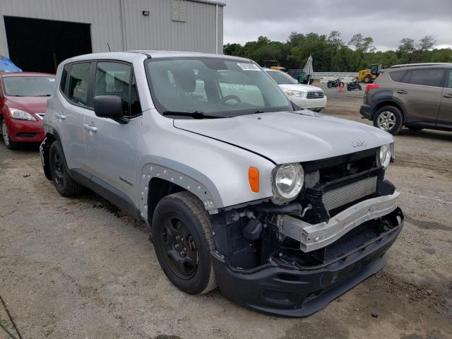 ZACCJAAT0GPC95985 - 2016 JEEP RENEGADE S SILVER photo 1