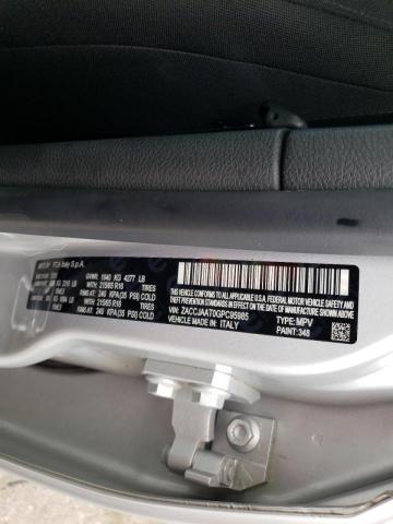 ZACCJAAT0GPC95985 - 2016 JEEP RENEGADE S SILVER photo 10