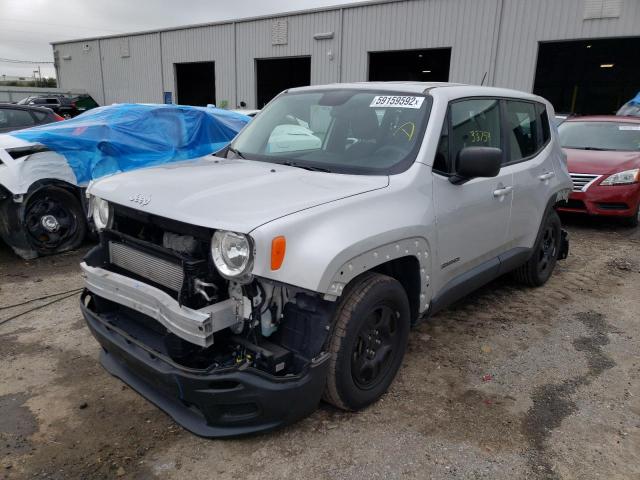 ZACCJAAT0GPC95985 - 2016 JEEP RENEGADE S SILVER photo 2