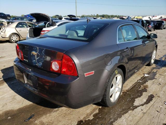 1G1ZB5E12BF174080 - 2011 CHEVROLET MALIBU LS GRAY photo 4