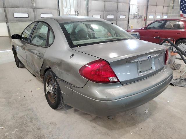 1FAFP52282G212985 - 2002 FORD TAURUS LX GRAY photo 3