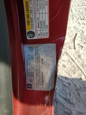 1G1FK1R68J0124707 - 2018 CHEVROLET CAMARO ZL1  照片 10