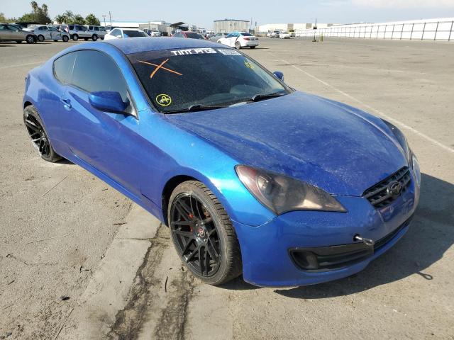 KMHHT6KD9AU015146 - 2010 HYUNDAI GENESIS CO BLUE photo 1