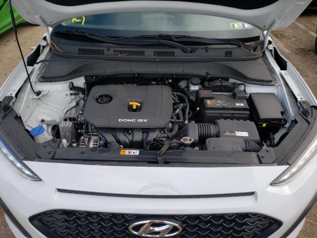 KM8K12AA1KU207383 - 2019 HYUNDAI KONA SE WHITE photo 7